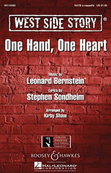 One Hand, One Heart SATB choral sheet music cover